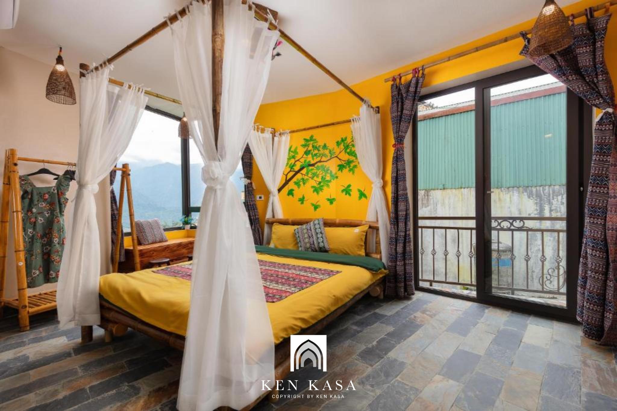 mẫu phòng homestay đẹp mega view homestay 2